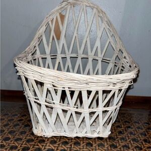 White Wicker Basket